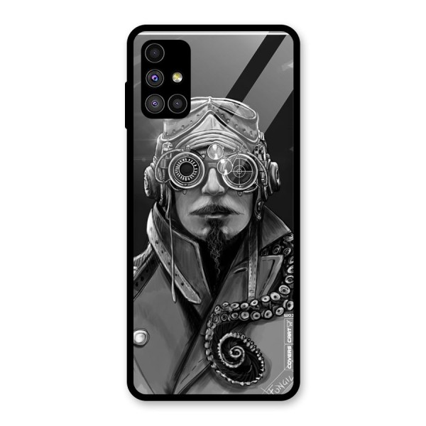 Ismaele Artwork Glass Back Case for Galaxy M51