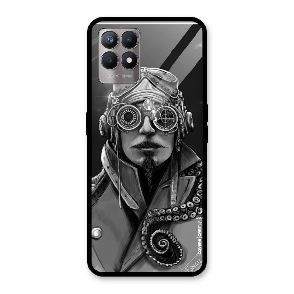 Ismaele Artwork Glass Back Case for Realme 8i