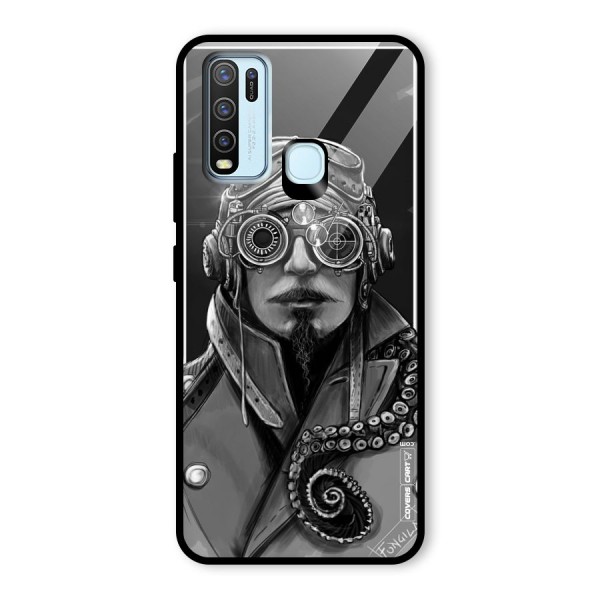 Ismaele Artwork Glass Back Case for Vivo Y30