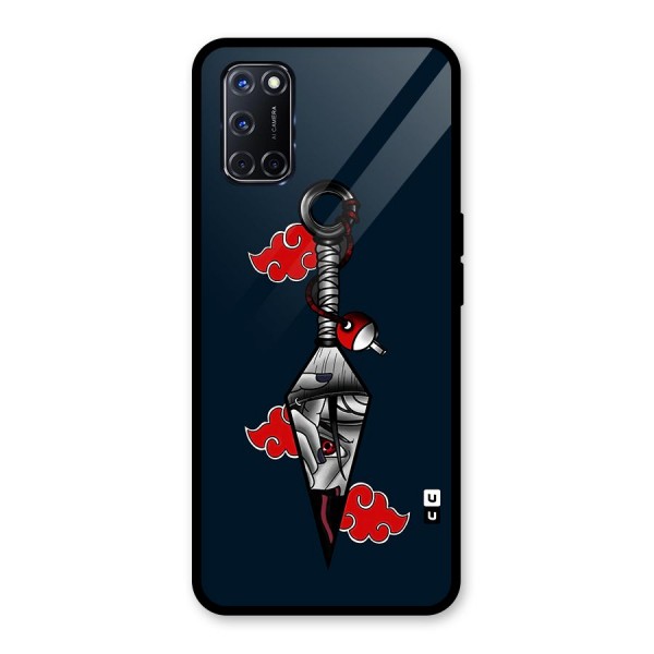 Itachi Kunai Naruto Glass Back Case for Oppo A52