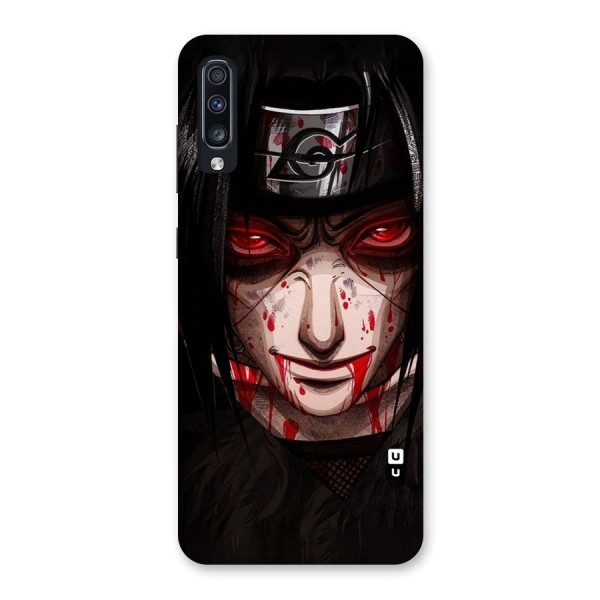 Itachi Uchiha Red Eyes Back Case for Galaxy A70s