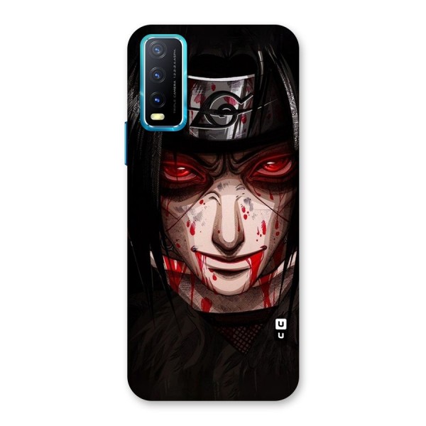 Itachi Uchiha Red Eyes Back Case for Vivo Y12s