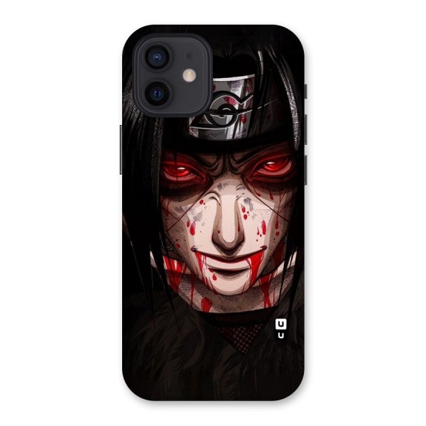 Itachi Uchiha Red Eyes Back Case for iPhone 12