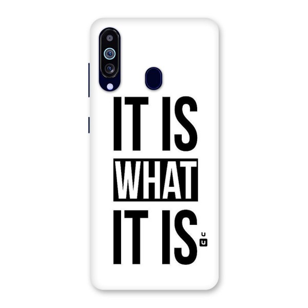 Itis What Itis Back Case for Galaxy A60