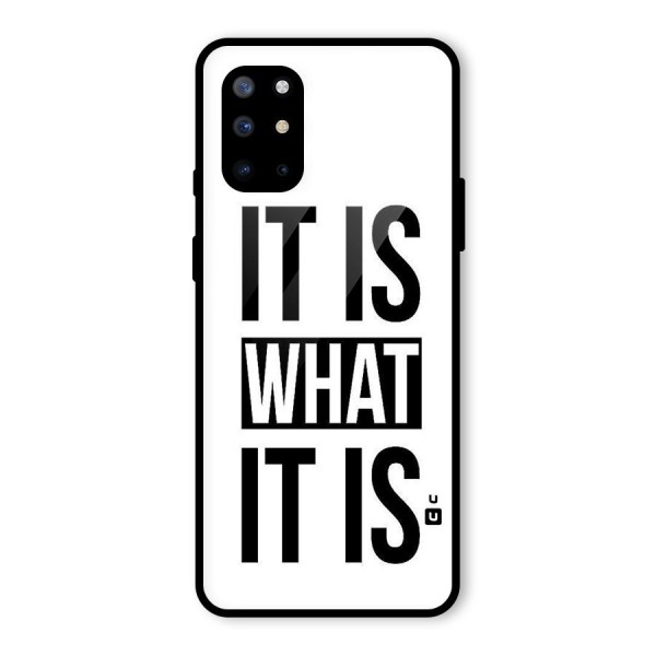 Itis What Itis Glass Back Case for OnePlus 8T