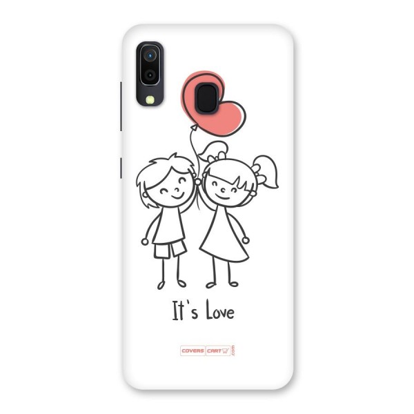 Its Love Back Case for Galaxy A20