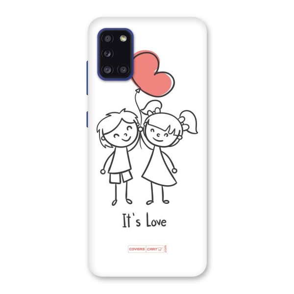 Its Love Back Case for Galaxy A31