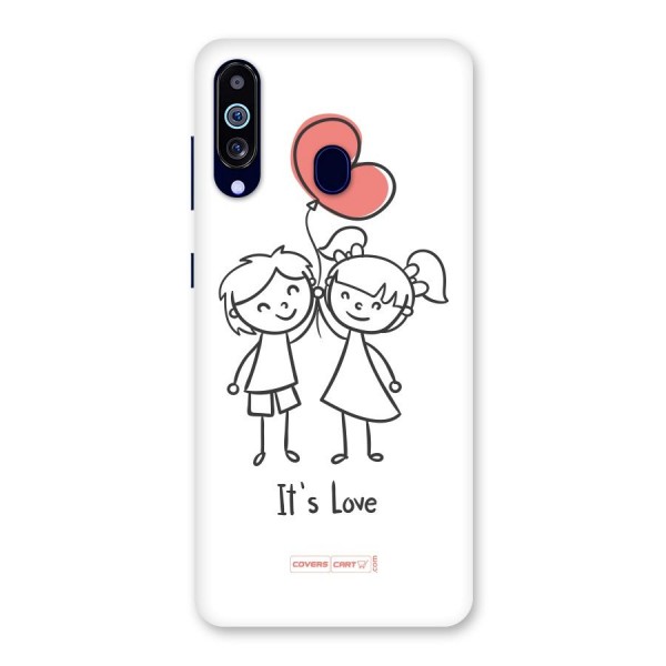 Its Love Back Case for Galaxy A60