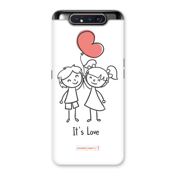 Its Love Back Case for Galaxy A80