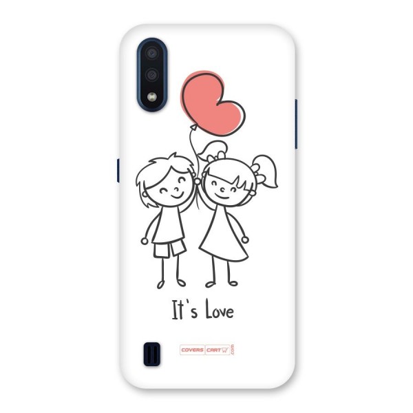 Its Love Back Case for Galaxy M01