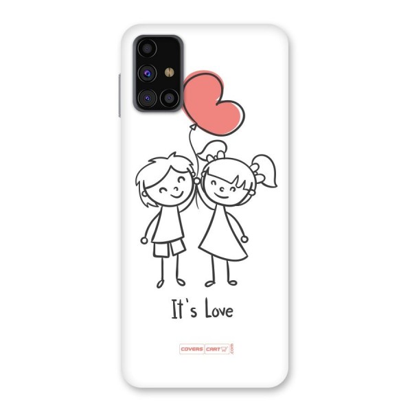 Its Love Back Case for Galaxy M31s