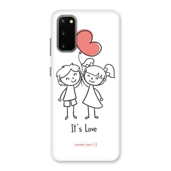 Its Love Back Case for Galaxy S20