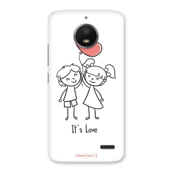 Its Love Back Case for Moto E4