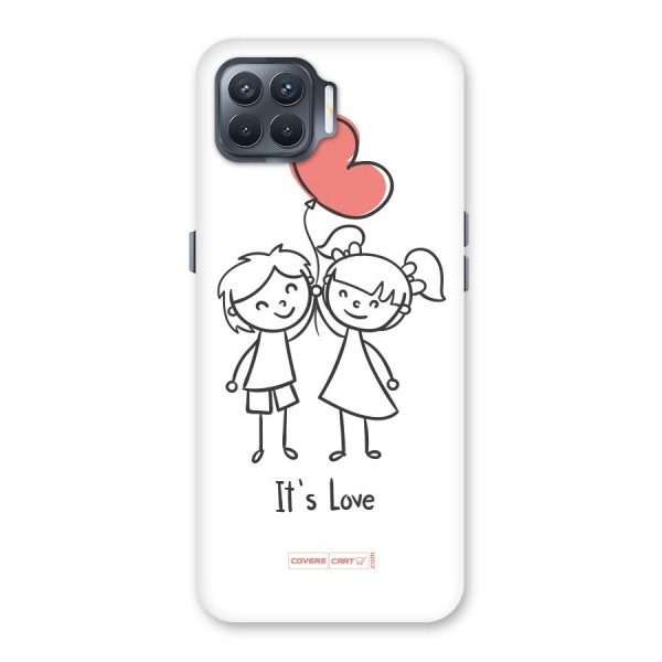 Its Love Back Case for Oppo F17 Pro