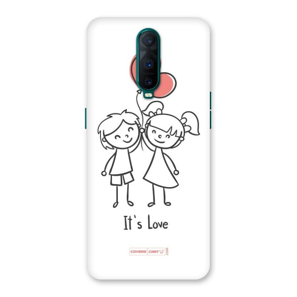 Its Love Back Case for Oppo R17 Pro