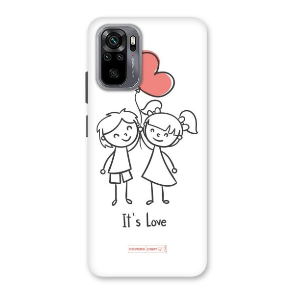 Its Love Back Case for Redmi Note 10