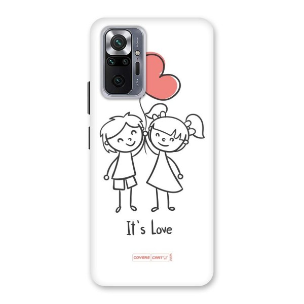 Its Love Back Case for Redmi Note 10 Pro