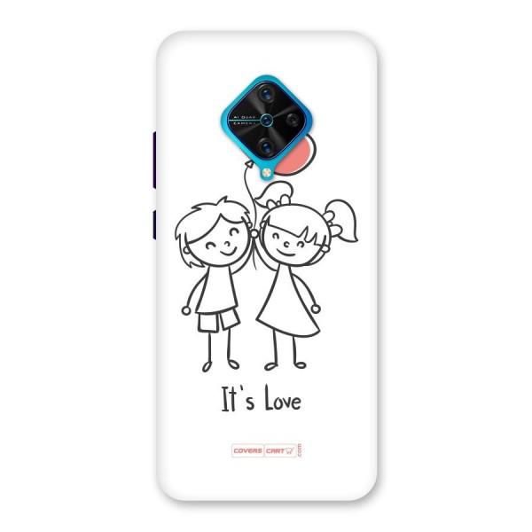 Its Love Back Case for Vivo S1 Pro