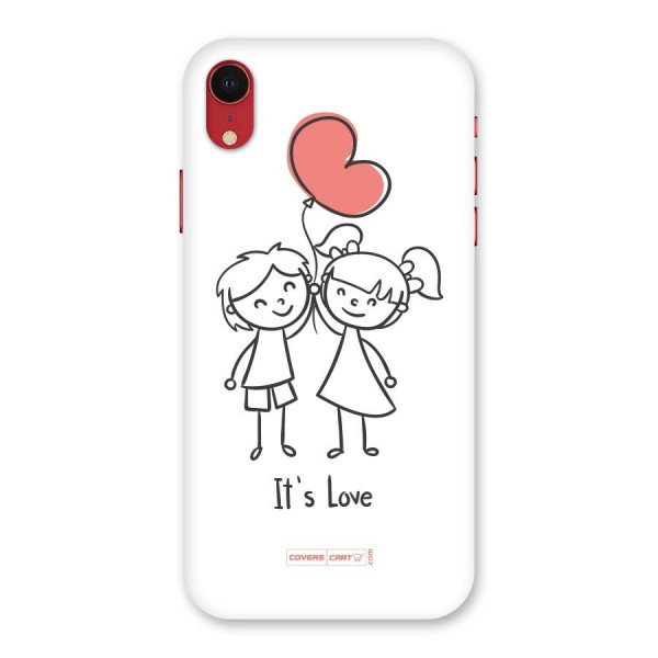 Its Love Back Case for iPhone XR