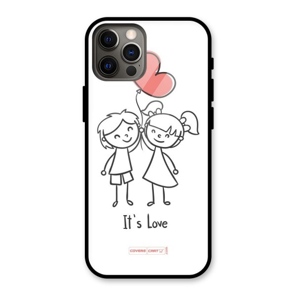 Its Love Glass Back Case for iPhone 12 Pro