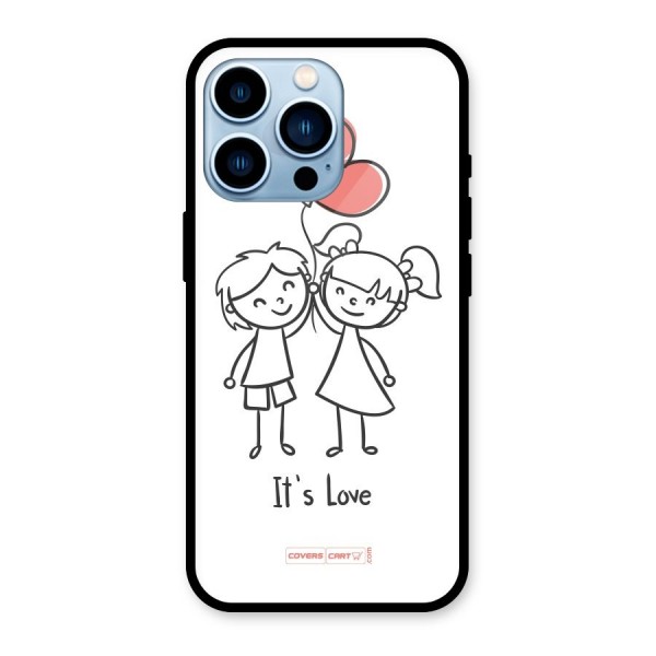 Its Love Glass Back Case for iPhone 13 Pro