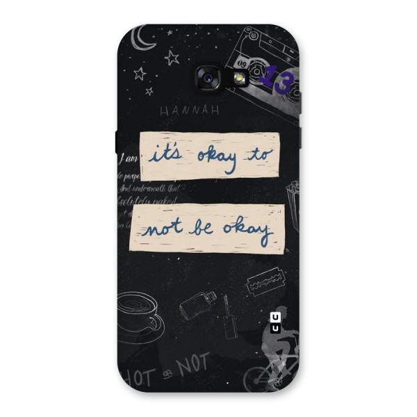 Its Okay Back Case for Galaxy A7 (2017)