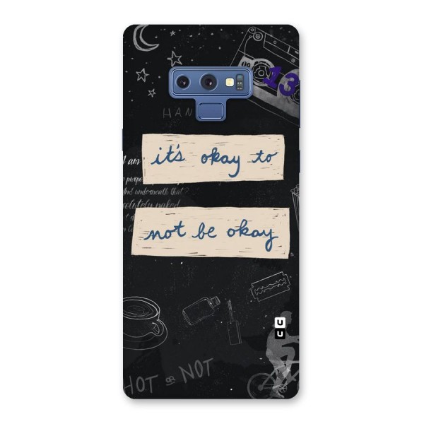 Its Okay Back Case for Galaxy Note 9