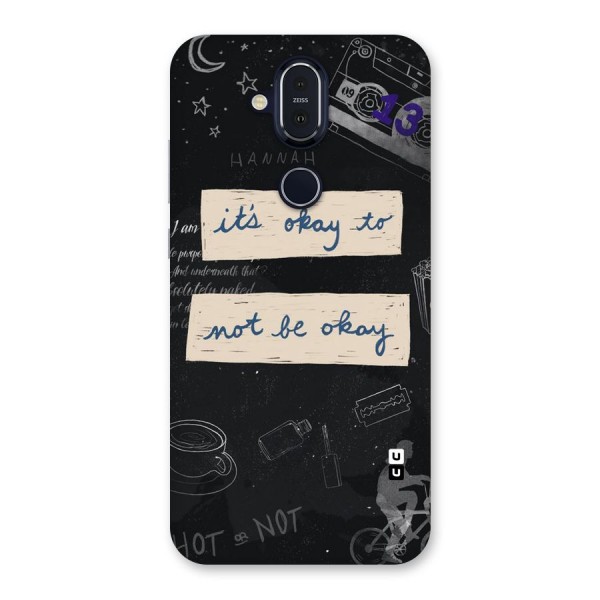 Its Okay Back Case for Nokia 8.1