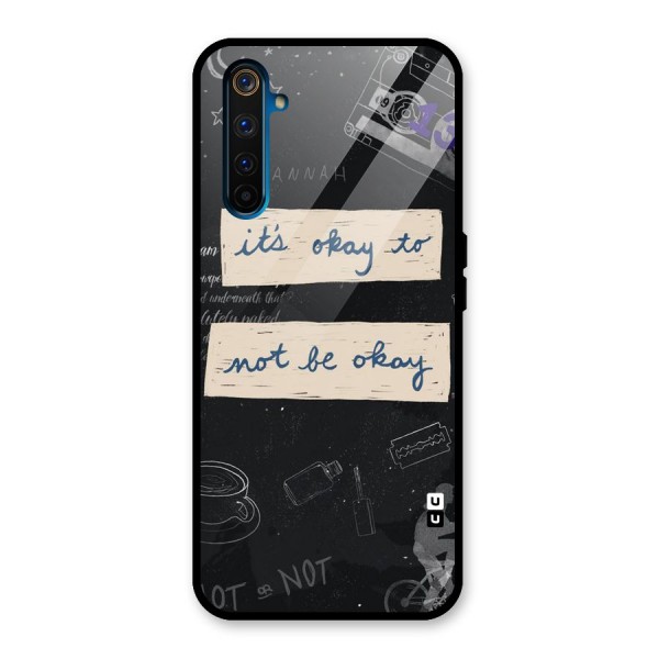 Its Okay Glass Back Case for Realme 6 Pro