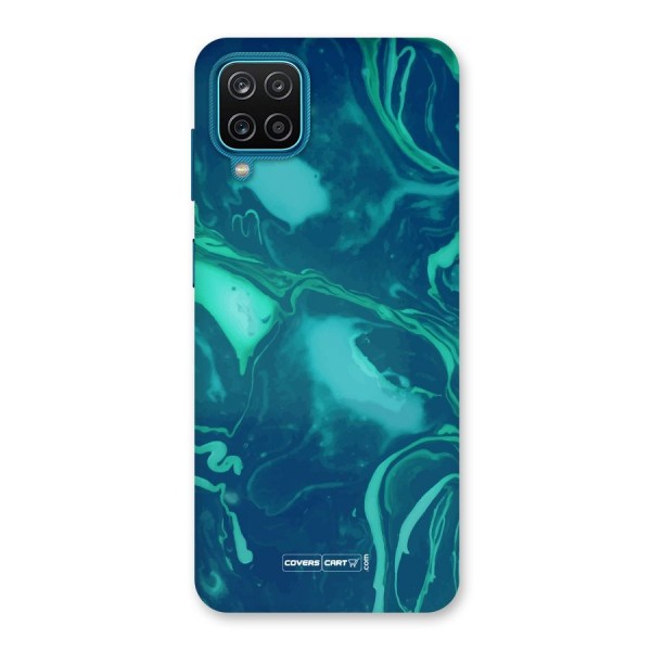 Jazzy Green Marble Texture Back Case for Galaxy F12