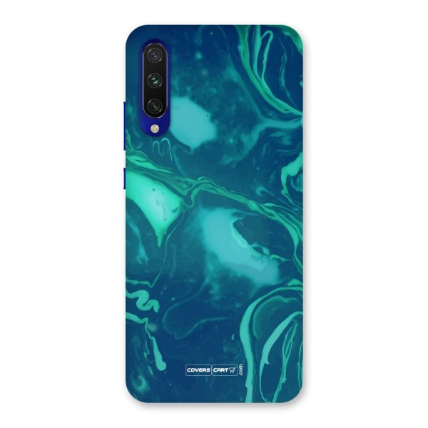 Jazzy Green Marble Texture Back Case for Mi A3