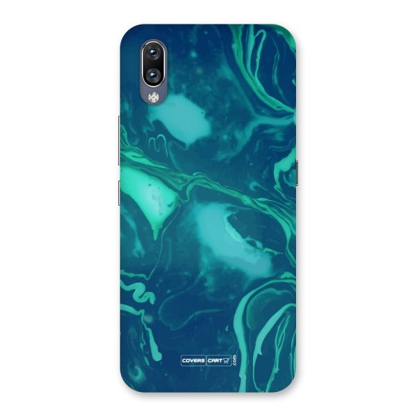 Jazzy Green Marble Texture Back Case for Vivo NEX