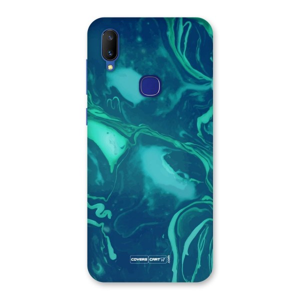 Jazzy Green Marble Texture Back Case for Vivo V11