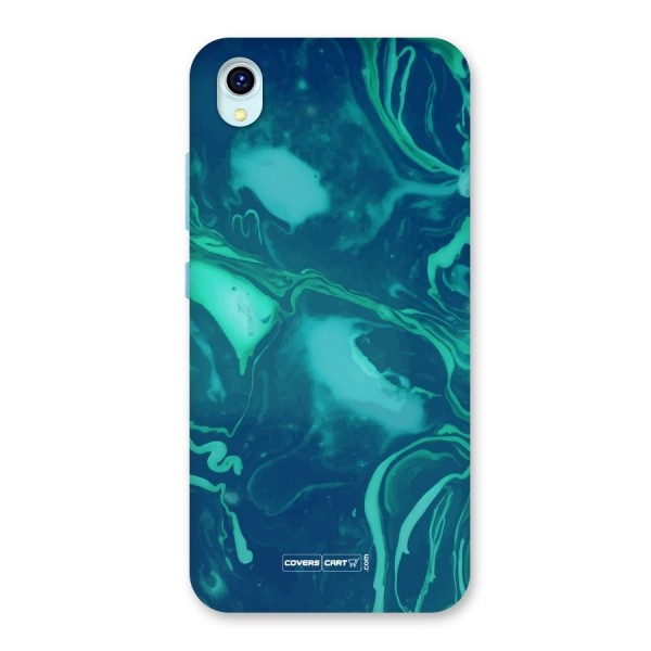 Jazzy Green Marble Texture Back Case for Vivo Y1s