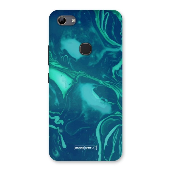 Jazzy Green Marble Texture Back Case for Vivo Y81