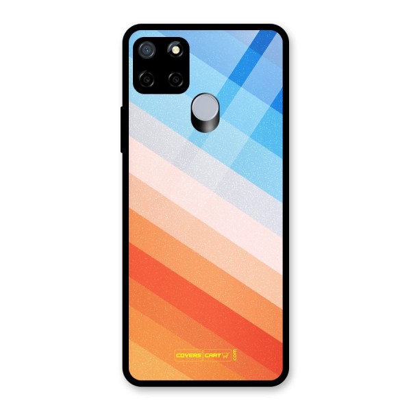 Jazzy Pattern Glass Back Case for Realme C12