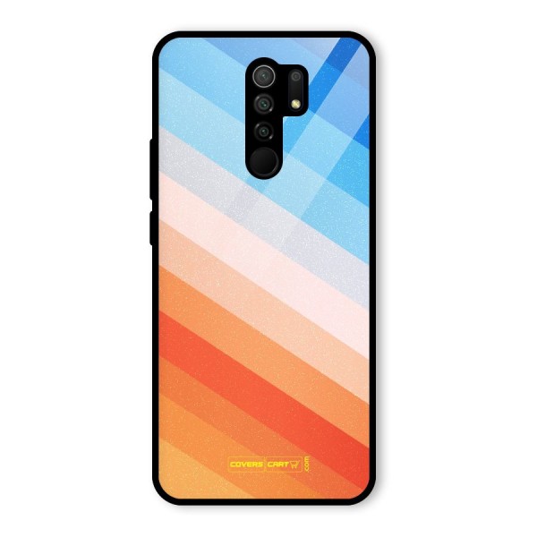 Jazzy Pattern Glass Back Case for Redmi 9 Prime