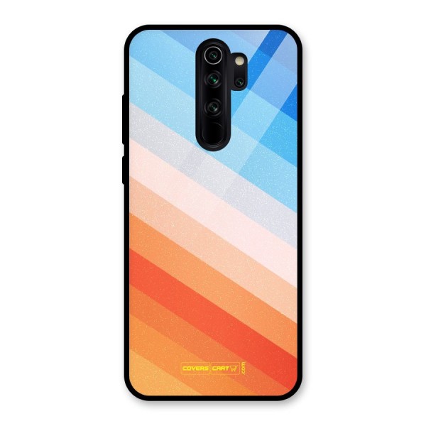 Jazzy Pattern Glass Back Case for Redmi Note 8 Pro