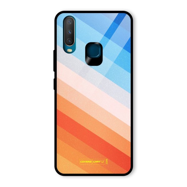 Jazzy Pattern Glass Back Case for Vivo Y12