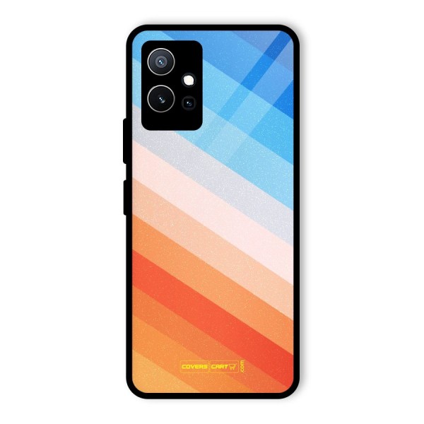 Jazzy Pattern Glass Back Case for Vivo iQOO Z6