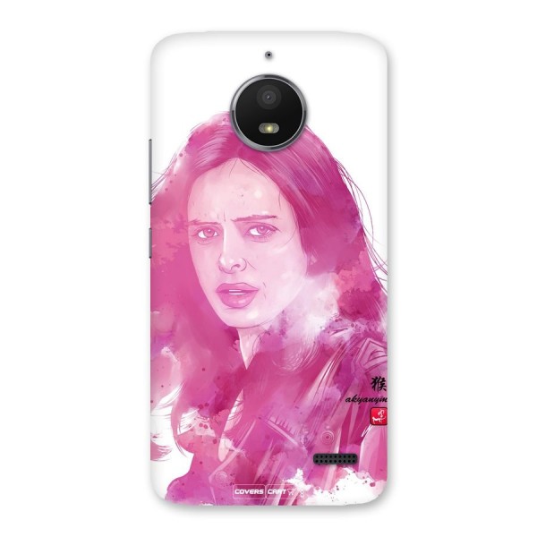 Jessica Jones Artwork Back Case for Moto E4