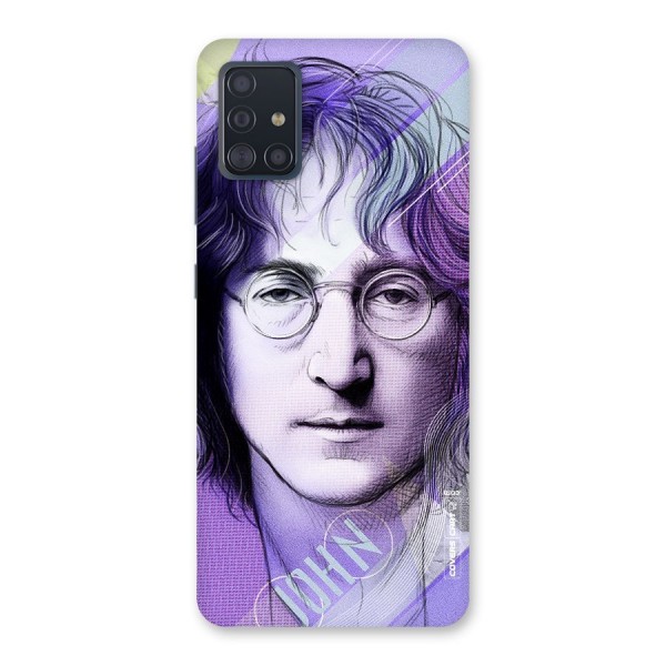 John Lennon Artwork Back Case for Galaxy A51