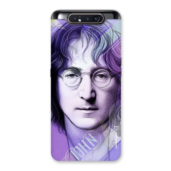 John Lennon Artwork Back Case for Galaxy A80