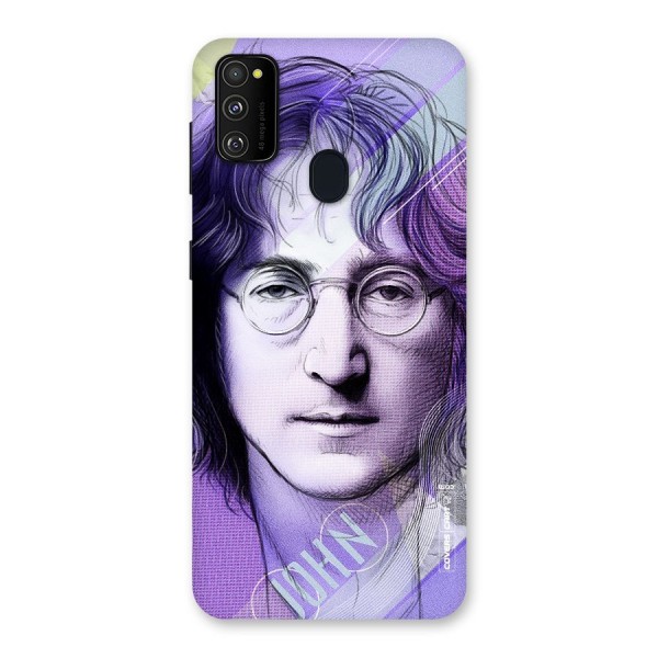 John Lennon Artwork Back Case for Galaxy M21