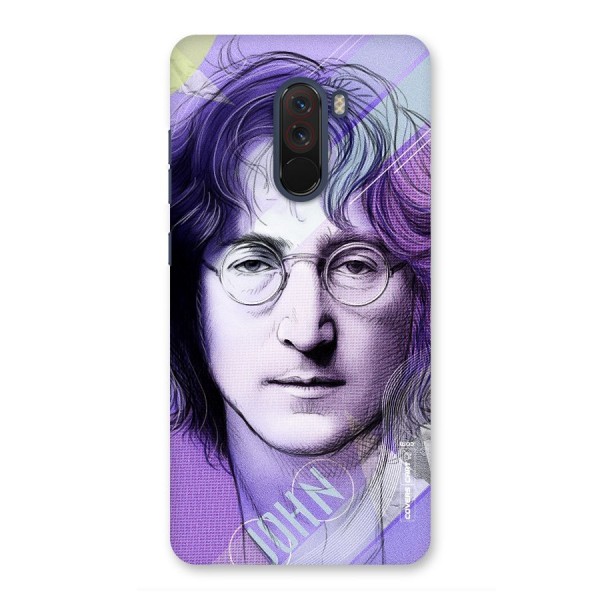 John Lennon Artwork Back Case for Poco F1