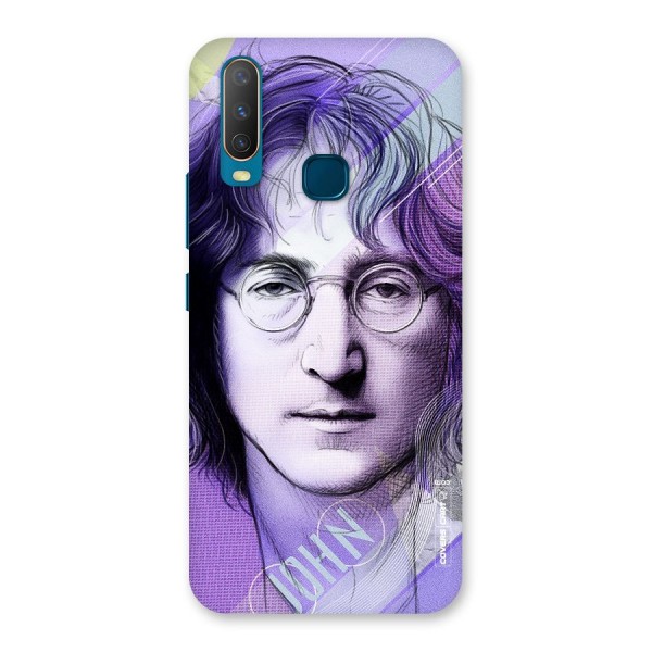 John Lennon Artwork Back Case for Vivo Y12