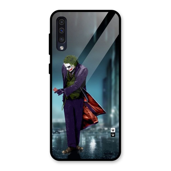 Joker in Style Glass Back Case for Galaxy A50s