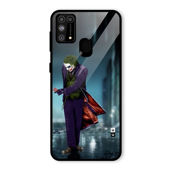 Joker in Style Glass Back Case for Galaxy M31