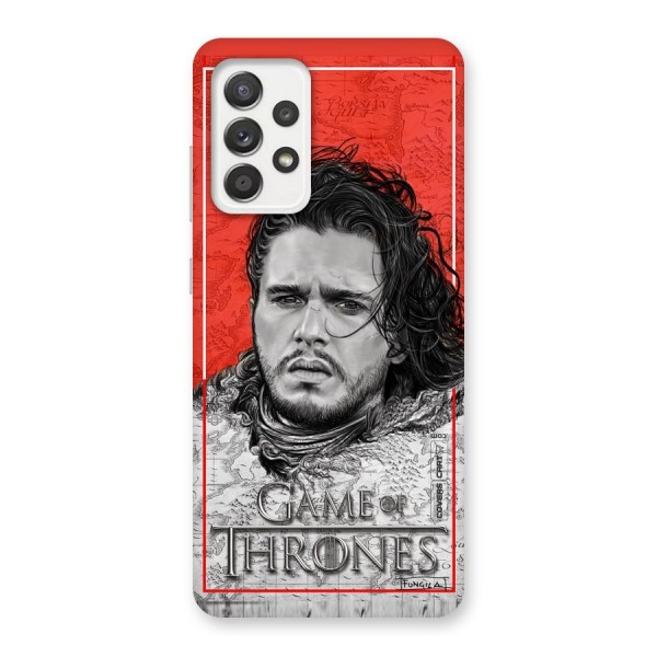 Jon Snow Nights Watch Back Case for Galaxy A52