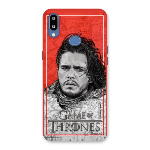 Jon Snow Nights Watch Back Case for Galaxy M01s